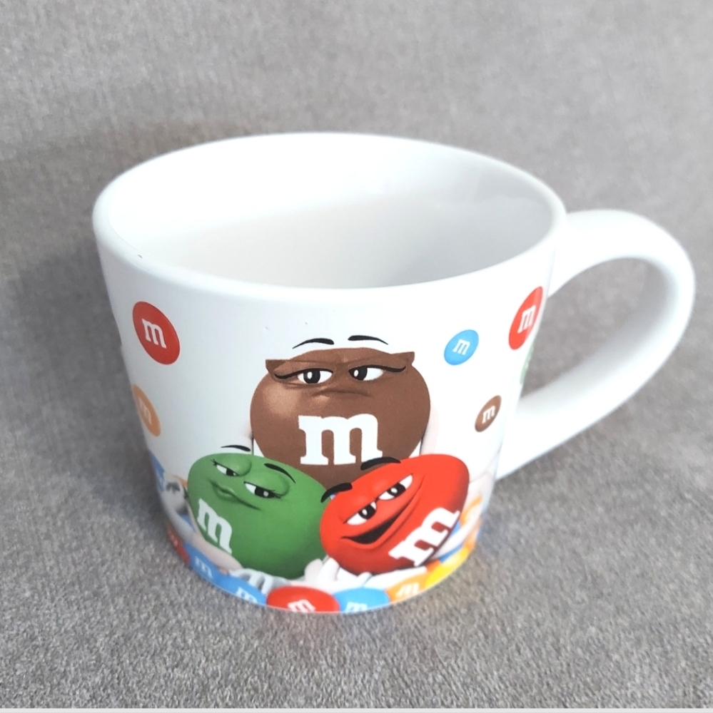 M&M Oversized Coffee Cup Mug Mars Candy 20 oz 2017 Collectible